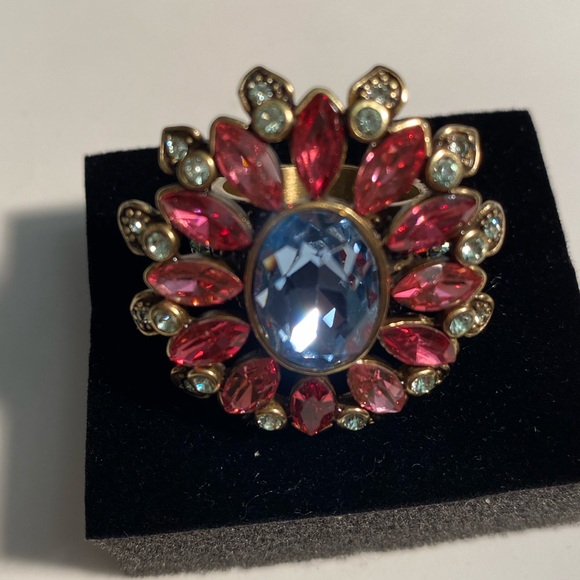 Heidi Daus “Glorious Garden” cocktail ring - Picture 13 of 14